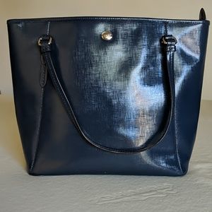 Coach New York Navy Purse